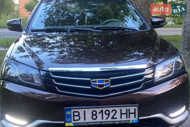 Geely Emgrand 7 (EC7) 2017