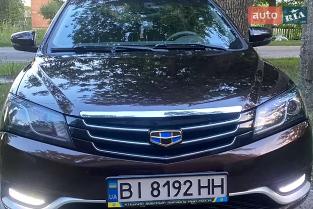 Geely Emgrand 7 (EC7) 2017