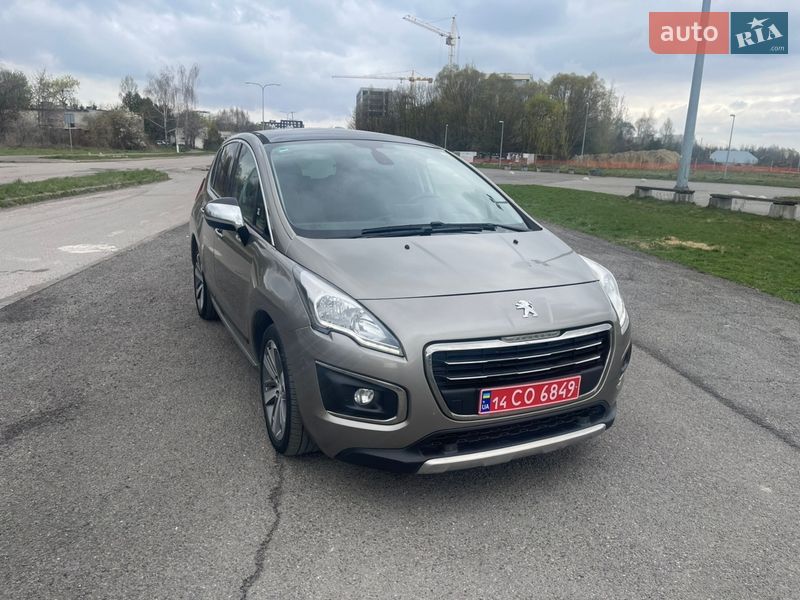 Внедорожник / Кроссовер Peugeot 3008 2015 в Львове