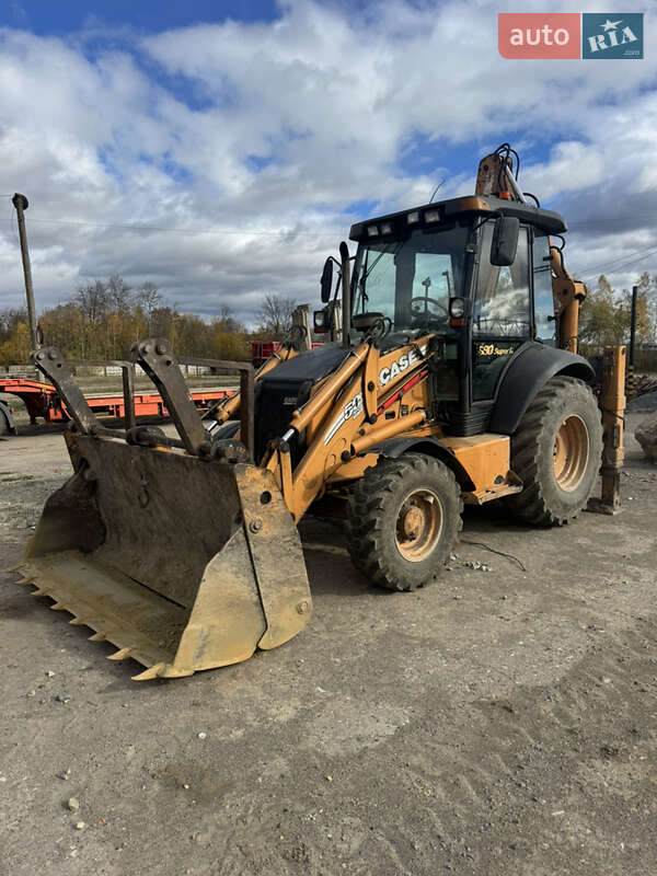 Экскаватор погрузчик Case Construction 580 SR 2007 в Калуше
