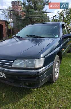 Седан Peugeot 605 1991 в Ромнах