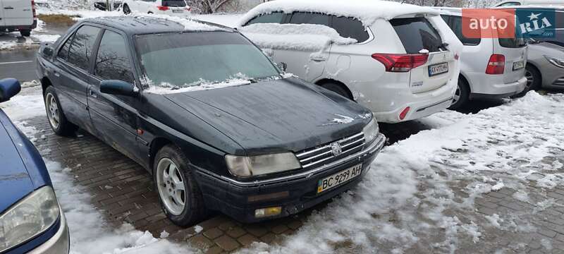 Седан Peugeot 605 1991 в Львове