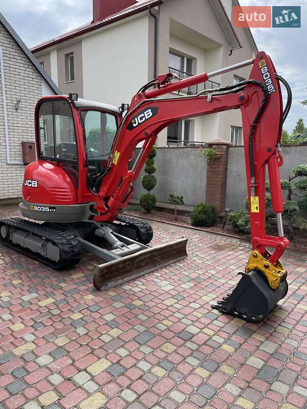 Миниэкскаватор JCB 8035 2016 в Луцке