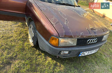 Седан Audi 80 1991 в Бориславі