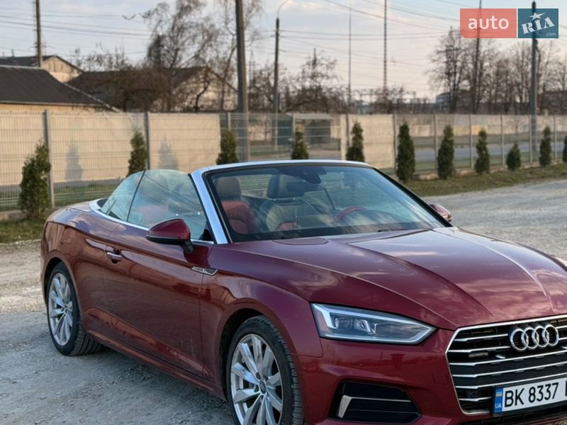 Кабриолет Audi A5 2017 в Ивано-Франковске