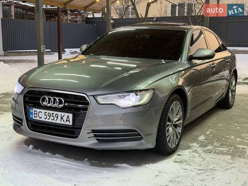 Седан Audi A6 2013 в Львове Седан Audi A6 2013 в Львове