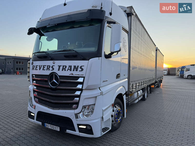 Тентованый Mercedes-Benz Actros 2016 в Мукачево