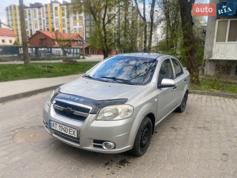 Седан Chevrolet Aveo 2008 в Івано-Франківську