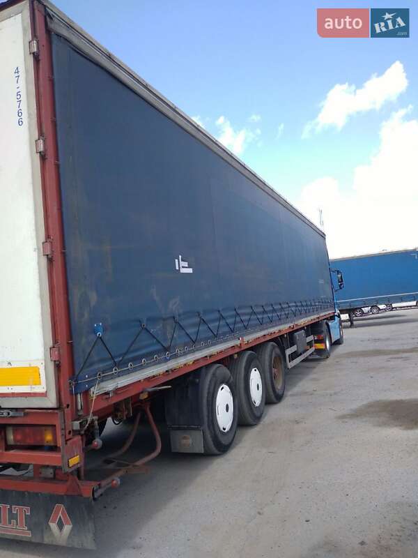 Бортовой полуприцеп Pacton BPW 2003 в Виннице