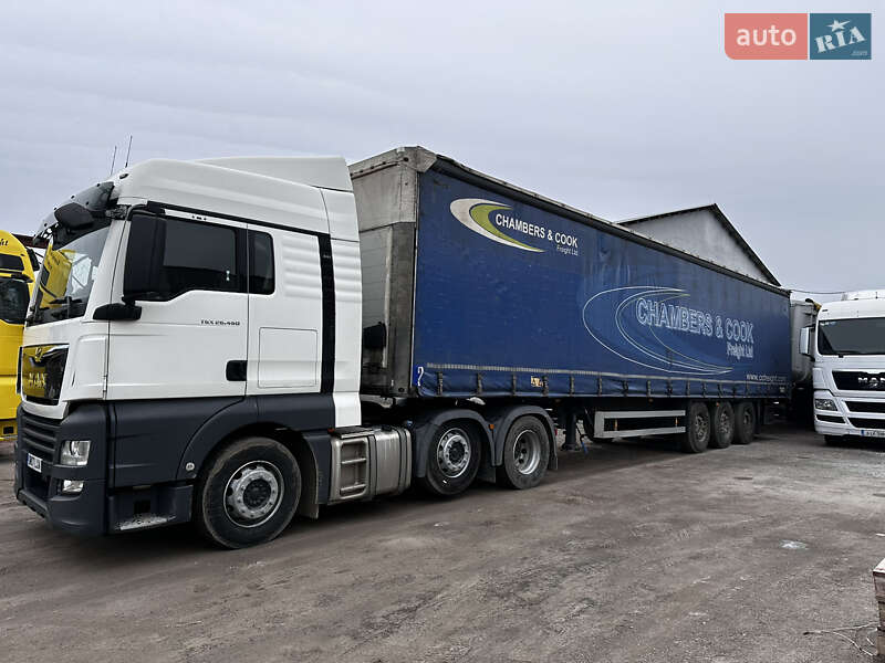 Тентованный борт (штора) - полуприцеп Schmitz Cargobull Cargobull 2011 в Умани