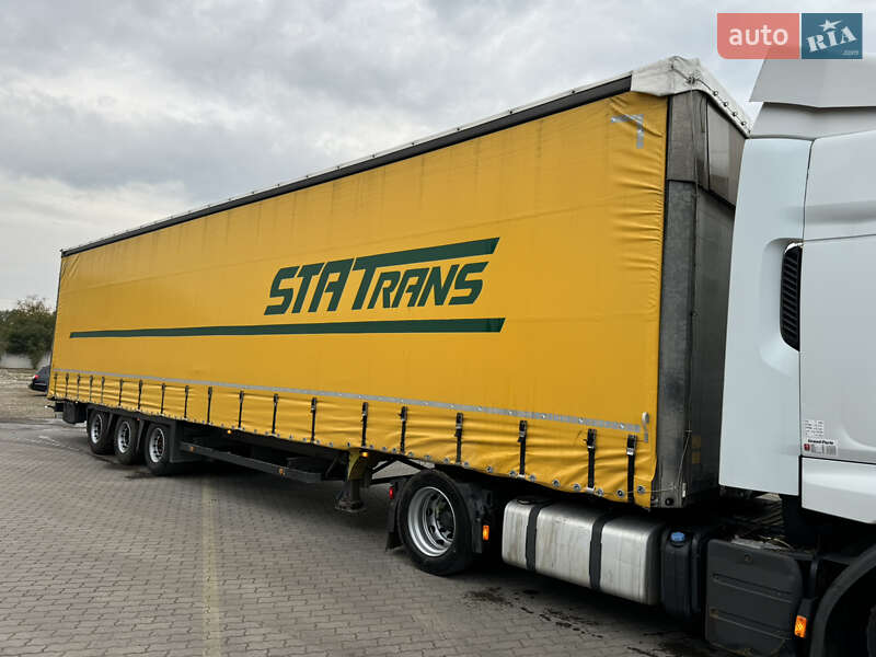 Тентованный борт (штора) - полуприцеп Schmitz Cargobull Cargobull 2010 в Калуше Тентованный борт (штора) - полуприцеп Schmitz Cargobull Cargobull 2010 в Калуше