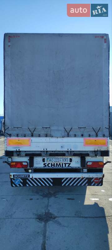 Бортовий напівпричіп Schmitz Cargobull Cargobull 2005 в Мукачевому