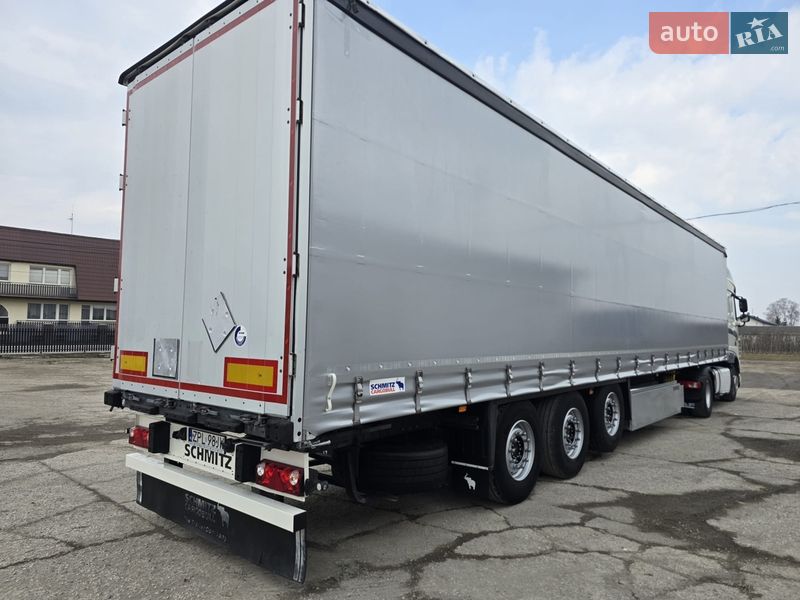 Тентованный борт (штора) - полуприцеп Schmitz Cargobull Cargobull 2014 в Львове