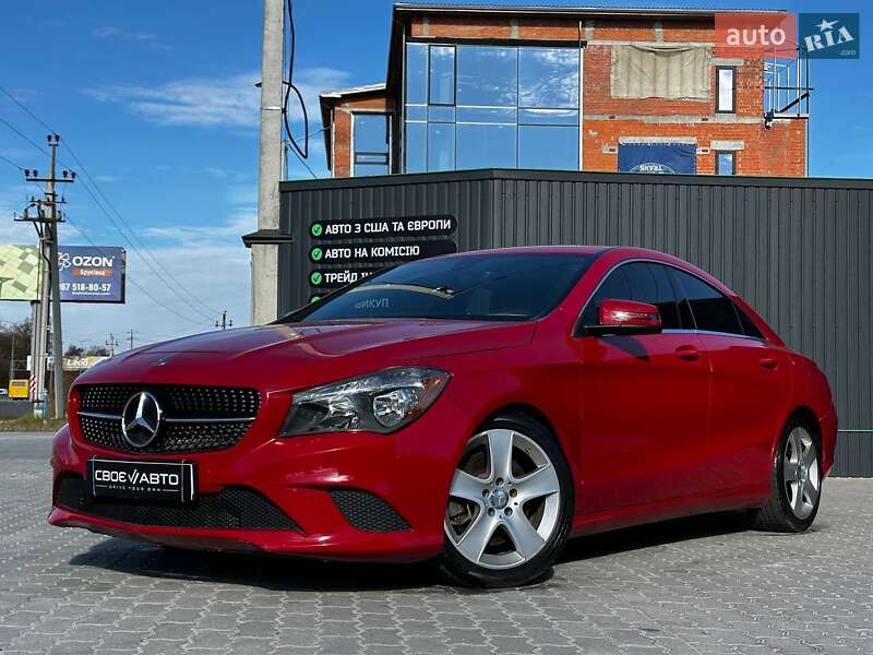 Седан Mercedes-Benz CLA-Class 2016 в Львове Седан Mercedes-Benz CLA-Class 2016 в Львове