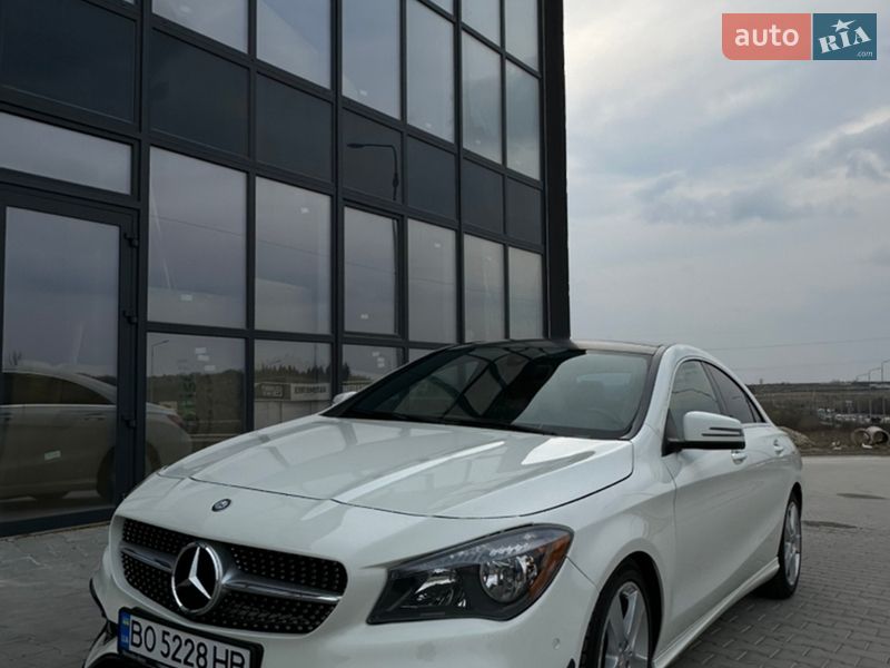 Седан Mercedes-Benz CLA-Class 2016 в Тернополе Седан Mercedes-Benz CLA-Class 2016 в Тернополе