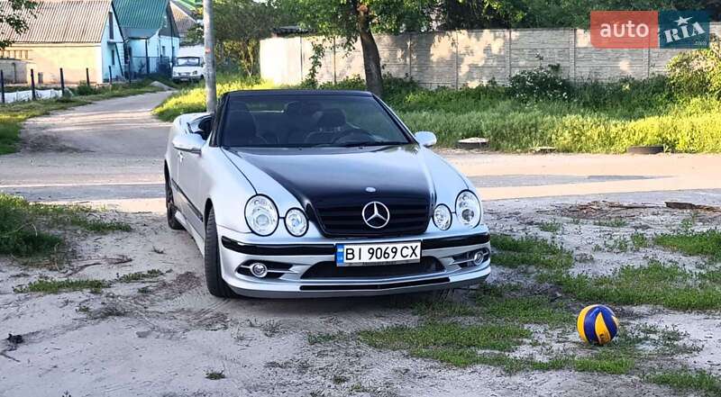 Кабриолет Mercedes-Benz CLK-Class 1998 в Полтаве