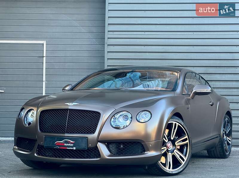 Купе Bentley Continental GT 2014 в Киеве