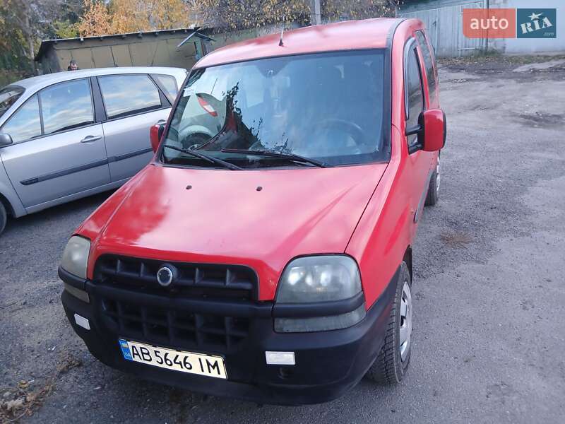 Минивэн Fiat Doblo 2001 в Баре Минивэн Fiat Doblo 2001 в Баре