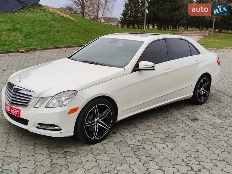 Седан Mercedes-Benz E-Class 2013 в Дубні