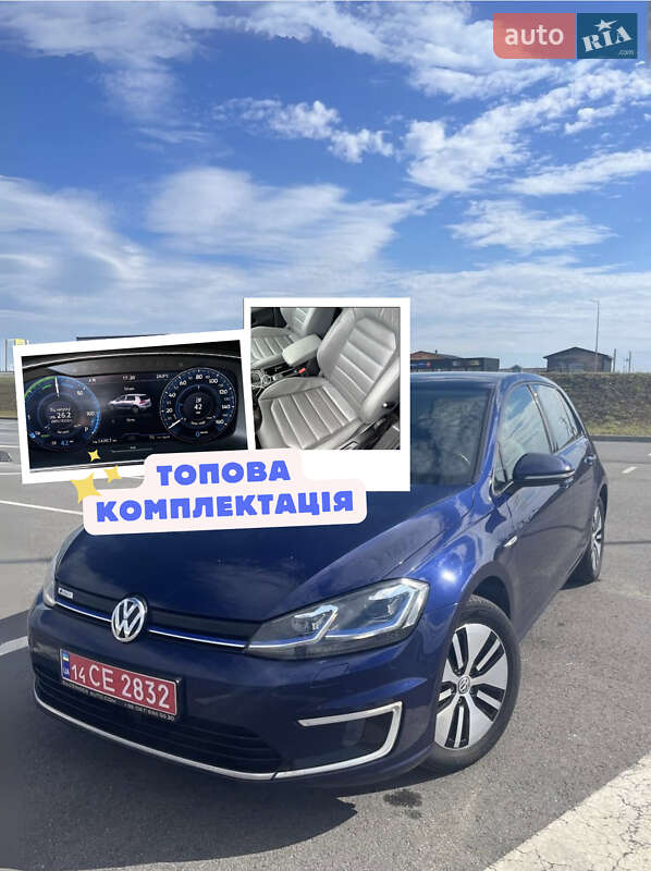 Хэтчбек Volkswagen e-Golf 2017 в Львове Хэтчбек Volkswagen e-Golf 2017 в Львове