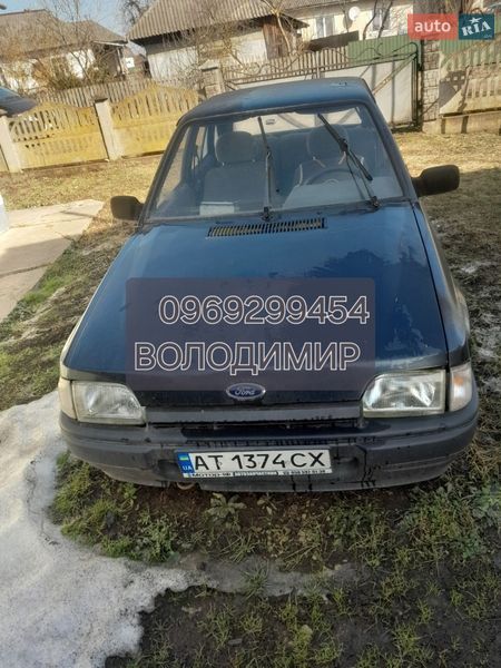 Хэтчбек Ford Escort 1987 в Бурштыне Хэтчбек Ford Escort 1987 в Бурштыне