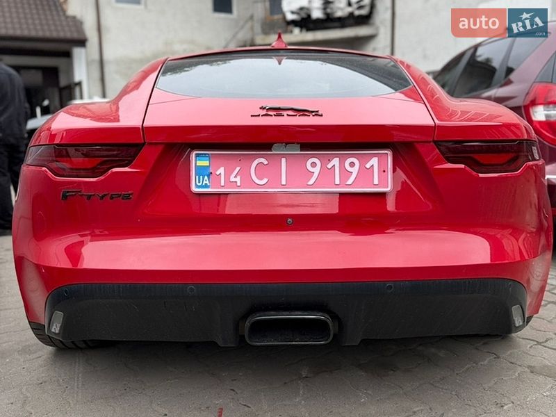 Купе Jaguar F-Type 2020 в Львове