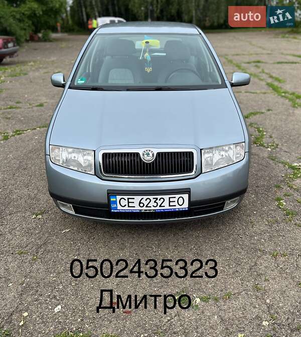 Хэтчбек Skoda Fabia 2001 в Черновцах
