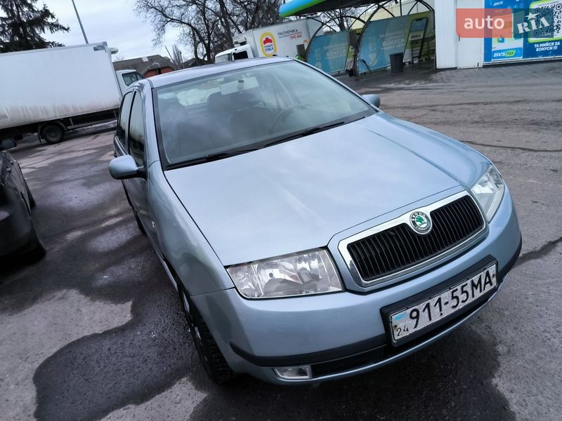 Седан Skoda Fabia 2003 в Лубнах Седан Skoda Fabia 2003 в Лубнах