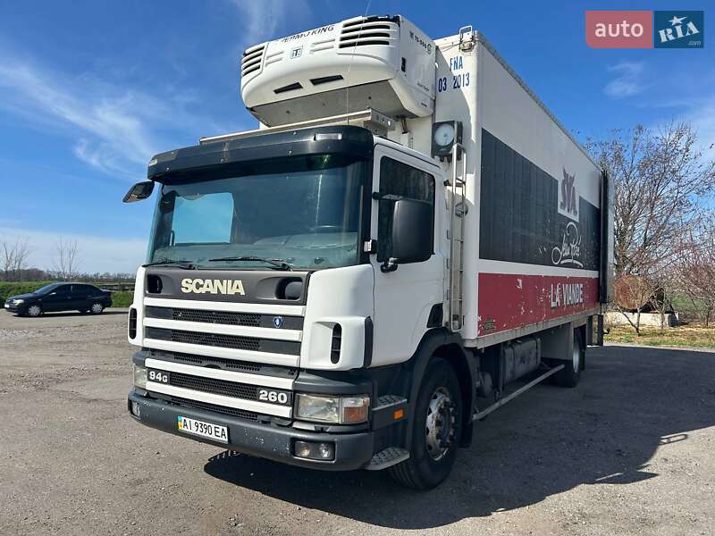 Рефрижератор Scania G94 2002 в Білій Церкві Рефрижератор Scania G94 2002 в Білій Церкві