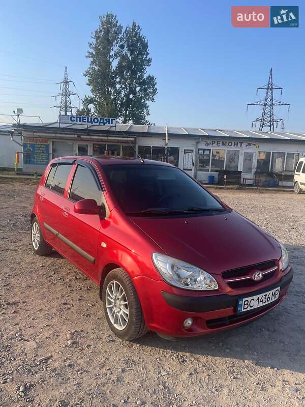 Хэтчбек Hyundai Getz 2008 в Львове Хэтчбек Hyundai Getz 2008 в Львове