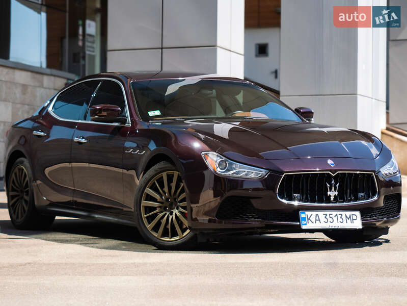 Седан Maserati Ghibli 2014 в Киеве