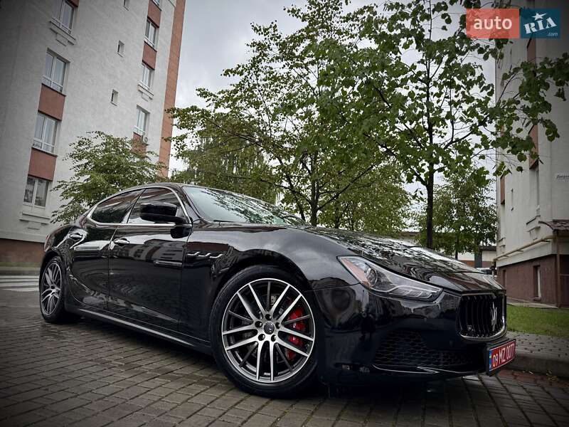 Седан Maserati Ghibli 2016 в Ивано-Франковске Седан Maserati Ghibli 2016 в Ивано-Франковске