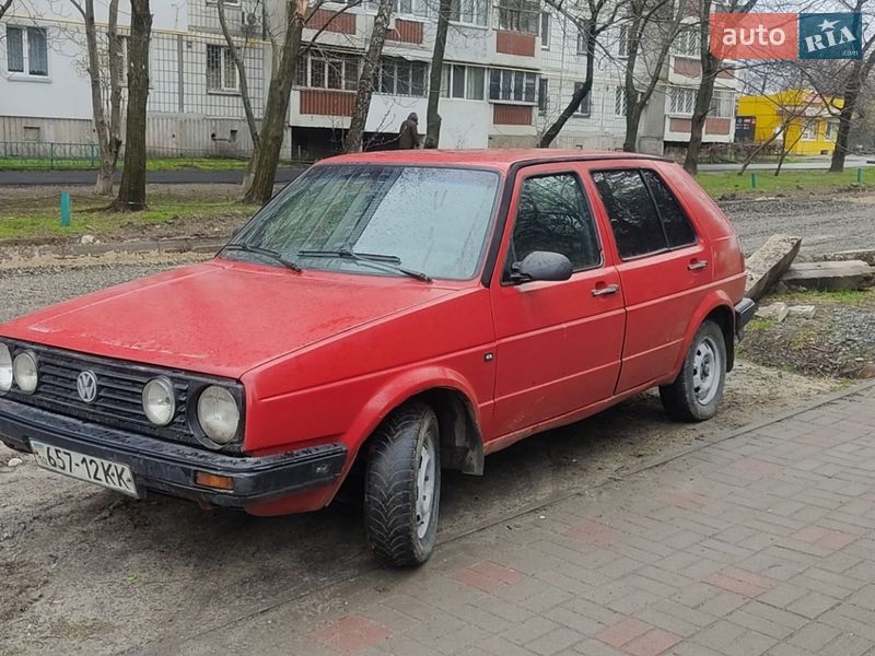 Хэтчбек Volkswagen Golf 1990 в Черкассах