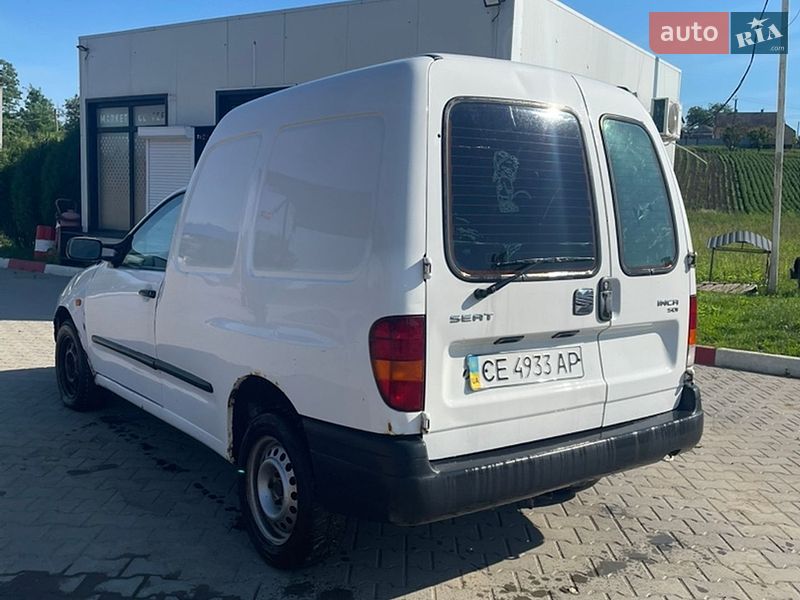 Минивэн SEAT Inca 2002 в Новоселице Минивэн SEAT Inca 2002 в Новоселице