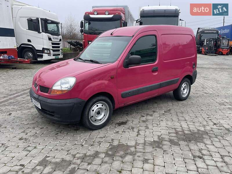 Грузовой фургон Renault Kangoo 2004 в Залещиках
