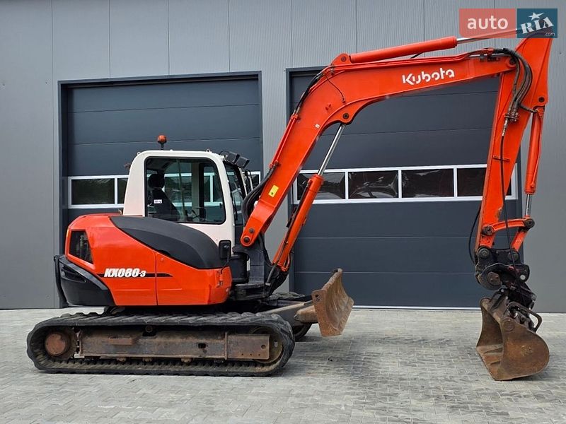 Миниэкскаватор Kubota KX 080-4 2010 в Луцке