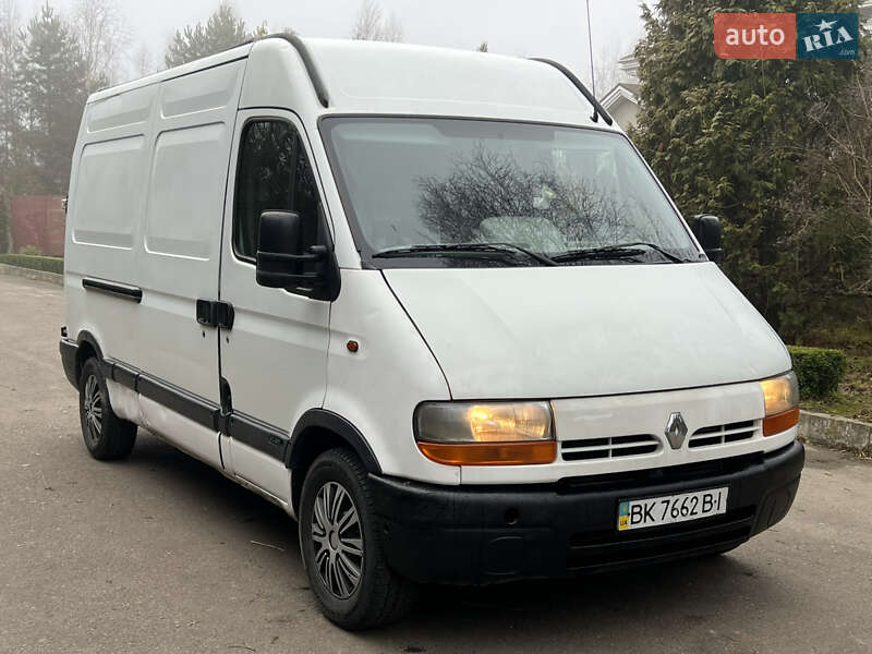 Грузовой фургон Renault Master 2002 в Ровно