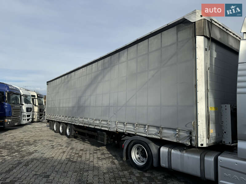 Тентованный борт (штора) - полуприцеп Schmitz Cargobull Mega 2007 в Черновцах