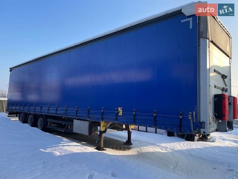 Тентованный борт (штора) - полуприцеп Schmitz Cargobull Mega 2013 в Дрогобыче Тентованный борт (штора) - полуприцеп Schmitz Cargobull Mega 2013 в Дрогобыче