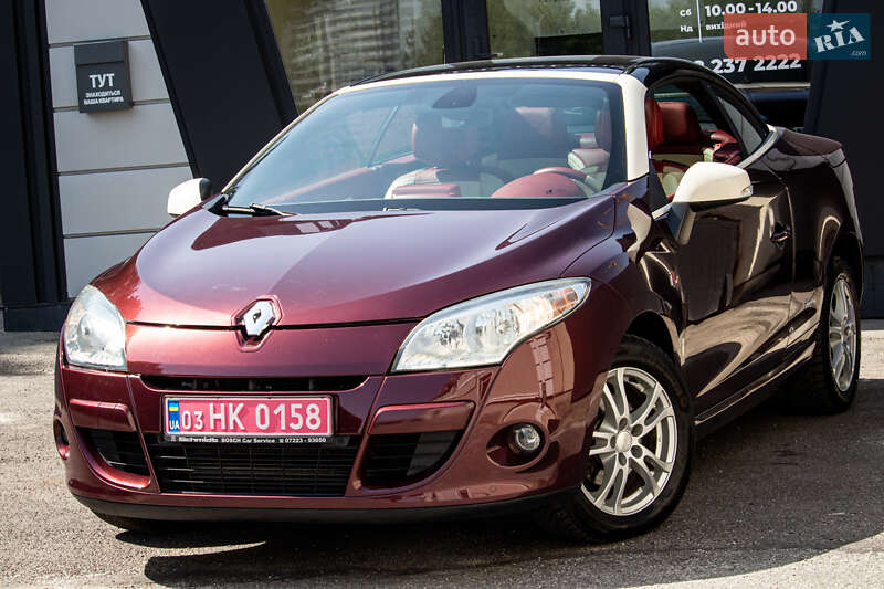 Кабриолет Renault Megane 2012 в Львове