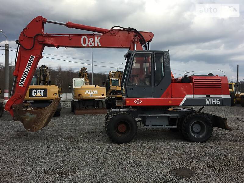 Колесный экскаватор O&K MH 1998 в Львове
