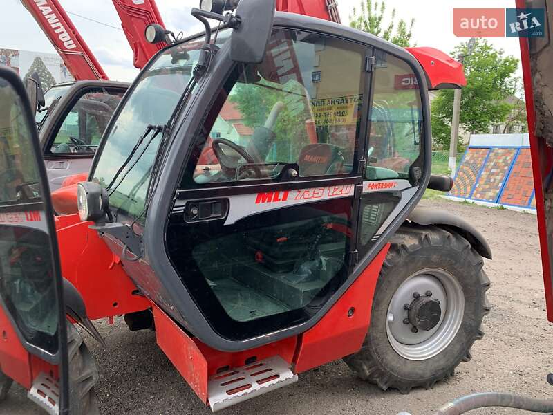 Фронтальні навантажувачі Manitou MLT 735-120 LSU 2010 в Великій Багачці
