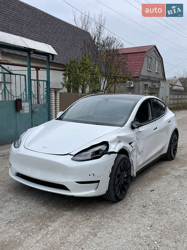 Внедорожник / Кроссовер Tesla Model Y 2022 в Запорожье