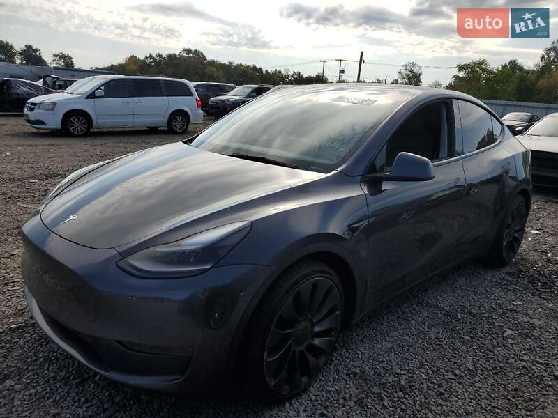 Внедорожник / Кроссовер Tesla Model Y 2021 в Львове