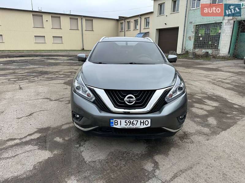 Внедорожник / Кроссовер Nissan Murano 2017 в Полтаве