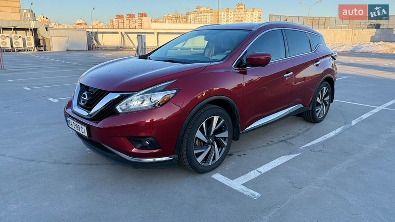 Внедорожник / Кроссовер Nissan Murano 2016 в Киеве