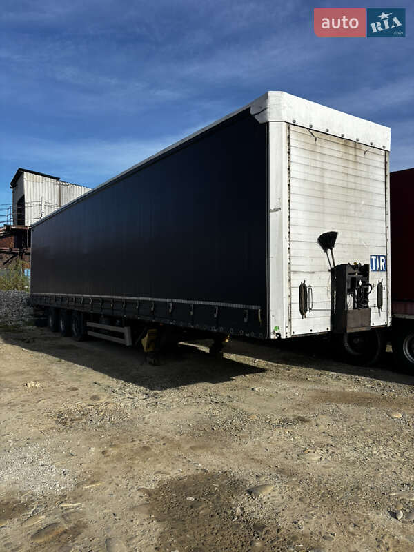 Тентованный борт (штора) - полуприцеп Wielton NS34 2006 в Калуше