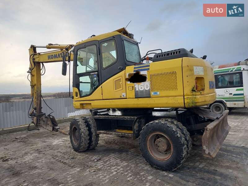 Колісний екскаватор Komatsu PW 2007 в Тернополі