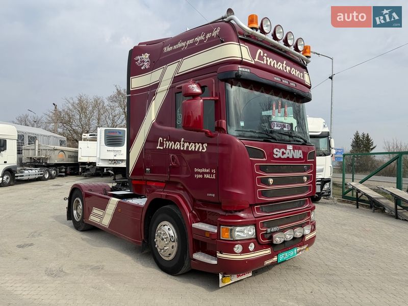Тягач Scania R 450 2015 в Залещиках