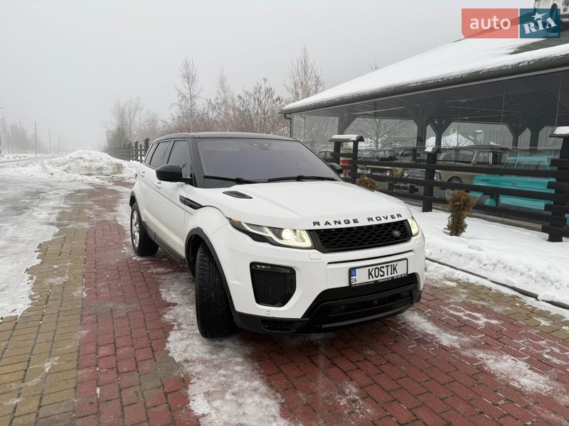 Позашляховик / Кросовер Land Rover Range Rover Evoque 2016 в Чернівцях